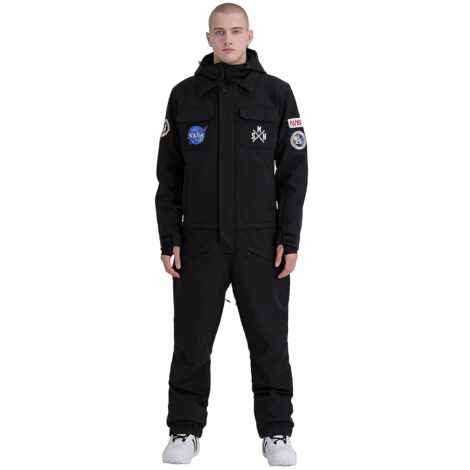 GSOU SNOW Ski Suits Women's Men's One-Piece Snowsuits