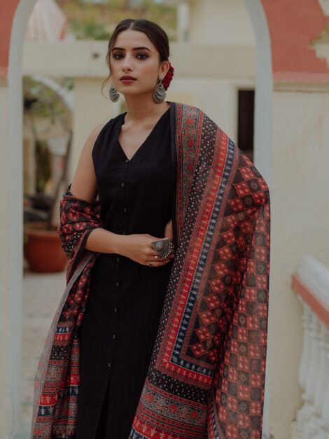 9fbfc88f-729f-4610-9608-c2d8da6e13561696406444832-anayna-Women-Black-Ethnic-Motifs-Pure-Cotton-Kurta-with-Pala-11